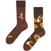 Humor sokker voksen - SQUIRRELS, size 39-42