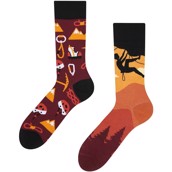 Humor sokker voksen - ROCK CLIMBING, size 35-38