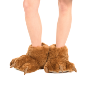 Brown Bear Giant Paw Slipper