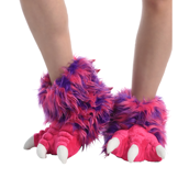 Pink Monster Paw Slipper