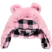Pink Bear Critter Cap