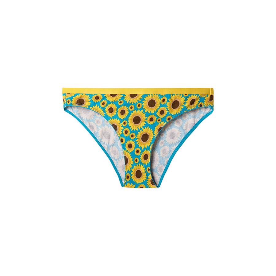 Good Mood Womens Briefs - SUNFLOWER