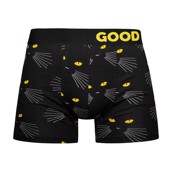 Good Mood Mens Fitted Trunks - CAT EYES, 2XL