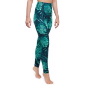 Monstera High Waist Ladies Leggings, Adult Onesize