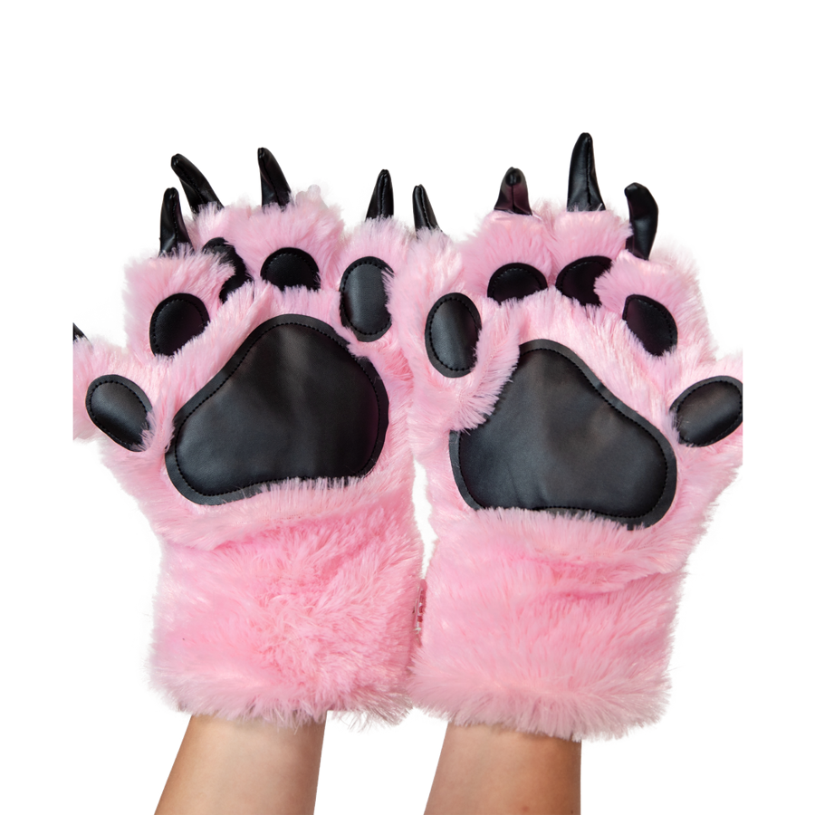 Pink Paw Mitts