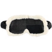 Grey Plaid Sleep Mask