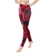 Red Batman High Waist Ladies Leggings, Adult Onesize