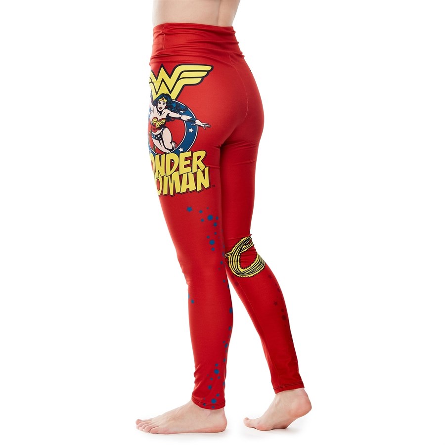 Flotte leggings til kvinder med motiv af Wonder Woman