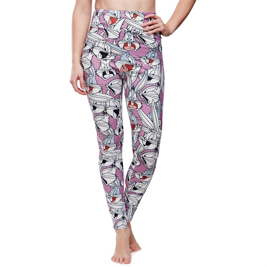 Bugs Bunny High Waist Ladies Leggings, Adult Onesize