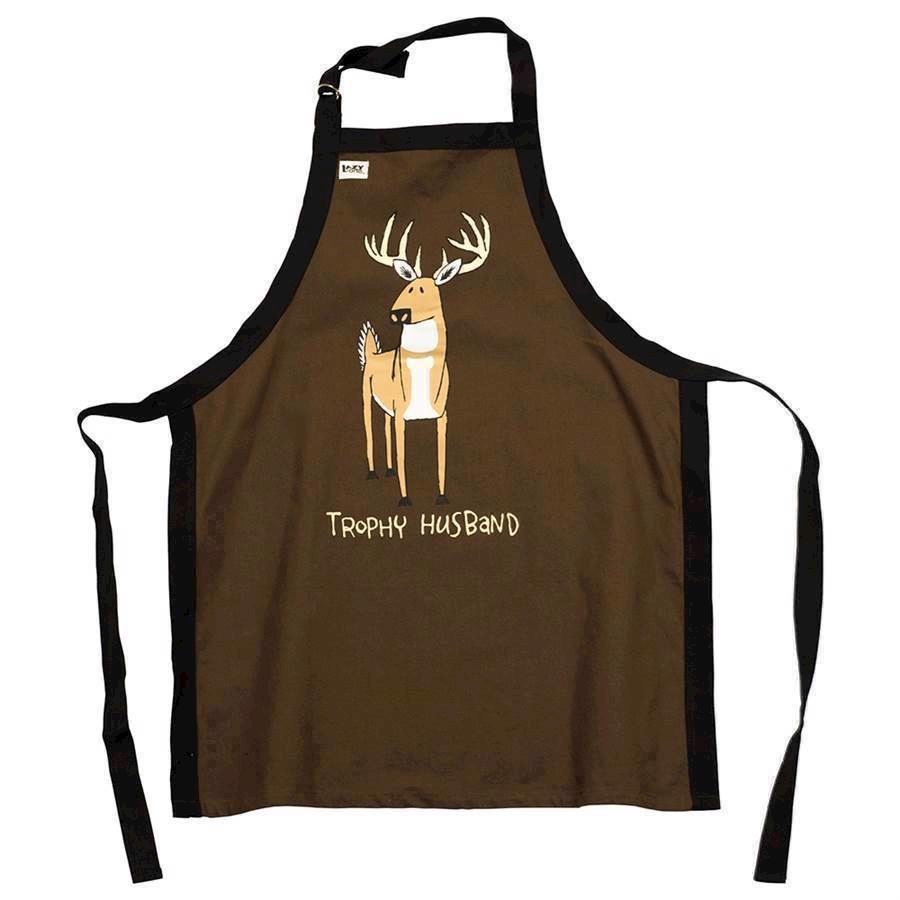 LazyOne Unisex Trophy Husband Apron