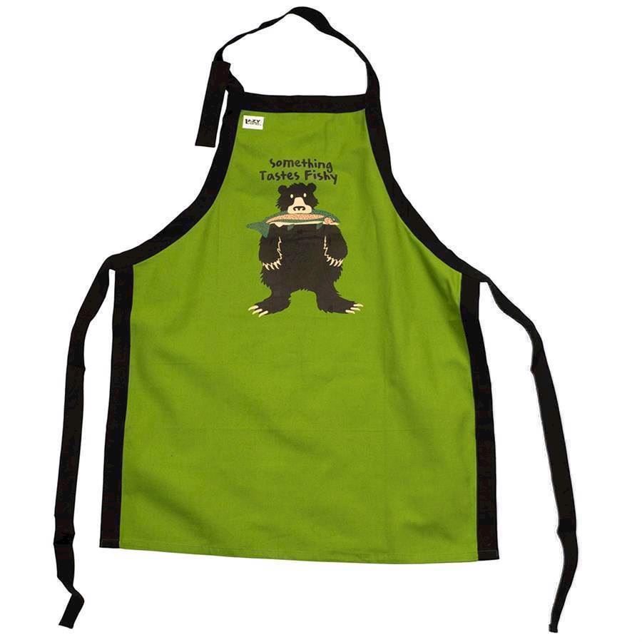 LazyOne Unisex Something Tastes Fishy Apron