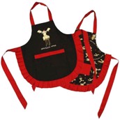 LazyOne Female Chocolate Moose Apron