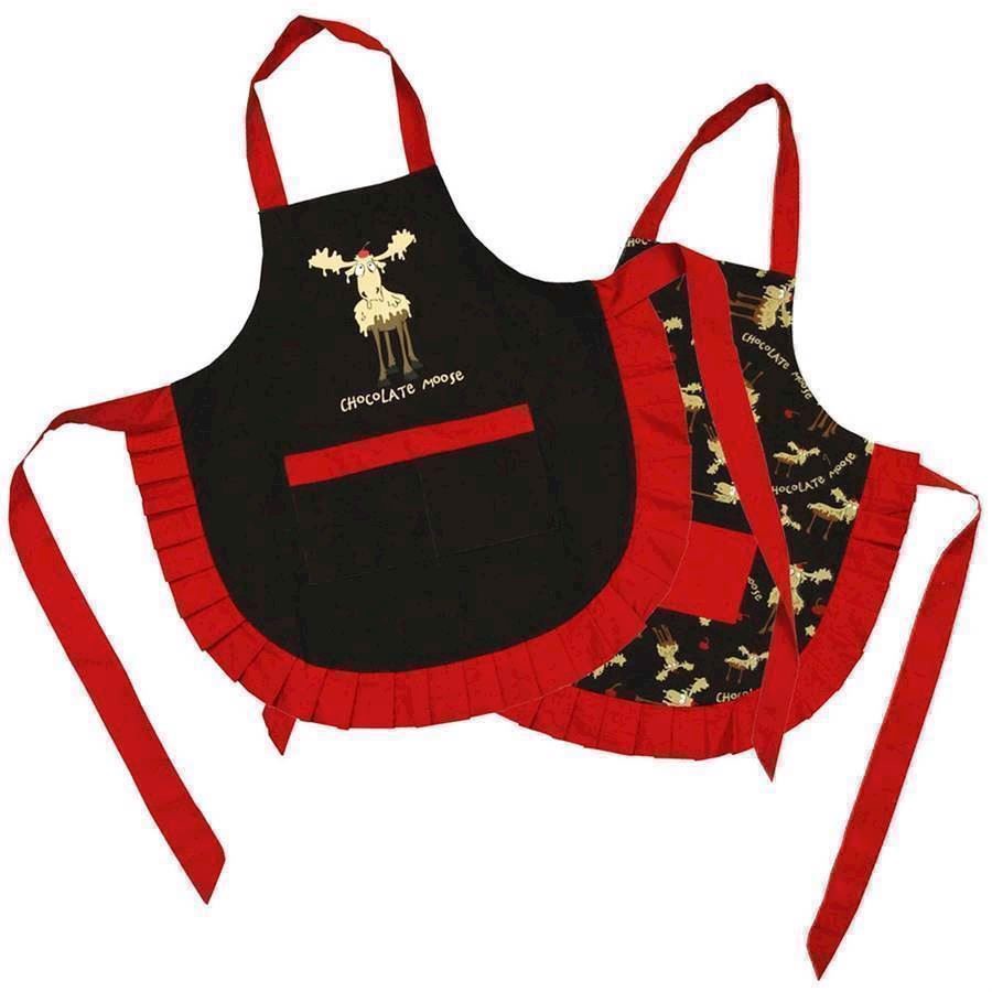 LazyOne Female Chocolate Moose Apron