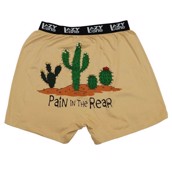 LazyOne Pain in the Rear Cactus Mens Boxer Shorts