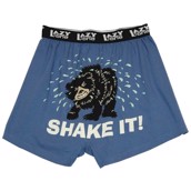 LazyOne Shake It Bear Mens Boxer Shorts