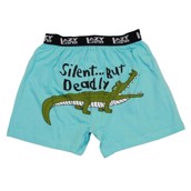 LazyOne Silent Gator Mens Boxer Shorts