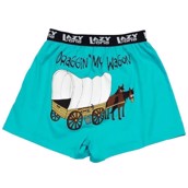 LazyOne Draggin My Wagon Mens Boxer Shorts