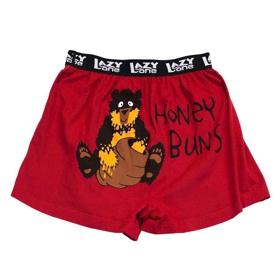 LazyOne Honey Buns Mens Boxer Shorts