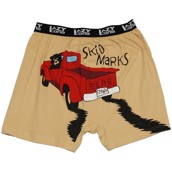 LazyOne Skid Marks Mens Boxer Shorts