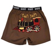 LazyOne Toot Toot Mens Boxer Shorts