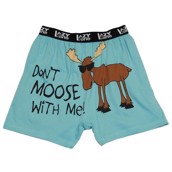 LazyOne Dont Moose With Me Mens Boxer Shorts