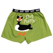 LazyOne Stud Puffin Mens Boxer Shorts