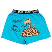 LazyOne Silent Butt Deadly Snake Mens Boxer Shorts