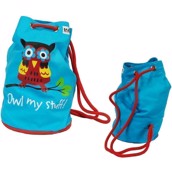 LazyOne Owl My Stuff Tote Bag