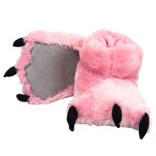 LazyOne Pink Bear Paw Slipper