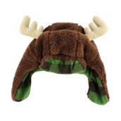Moose Critter Cap - varme huer til baby og småbørn
