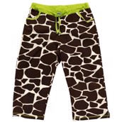 LazyOne Womens Giraffe Looong Day Capri PJ Trousers