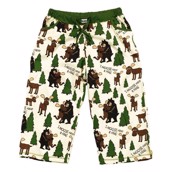 LazyOne Womens I Moose Have a Hug Capri PJ Trousers