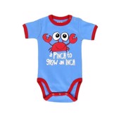 LazyOne Unisex A Pinch to Grow Babygrow Vest