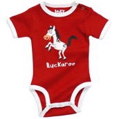 LazyOne Unisex Buckaroo Babygrow Vest