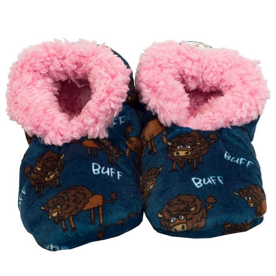 LazyOne Buffs Fuzzy Feet Slippers