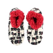 LazyOne Ruff Night Fuzzy Feet Slippers