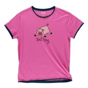 LazyOne Womens Bed Hog PJ TShirt