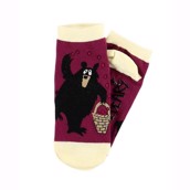 LazyOne Unisex Huckle Berry  Adult Slipper Socks