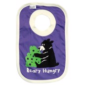 LazyOne Unisex Beary Hungry Baby Bib
