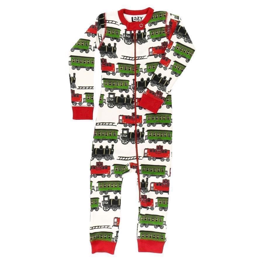 LazyOne Unisex Train Caboose Flapjack Infant