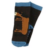 LazyOne Boys Pasture Bedtime Infant Socks