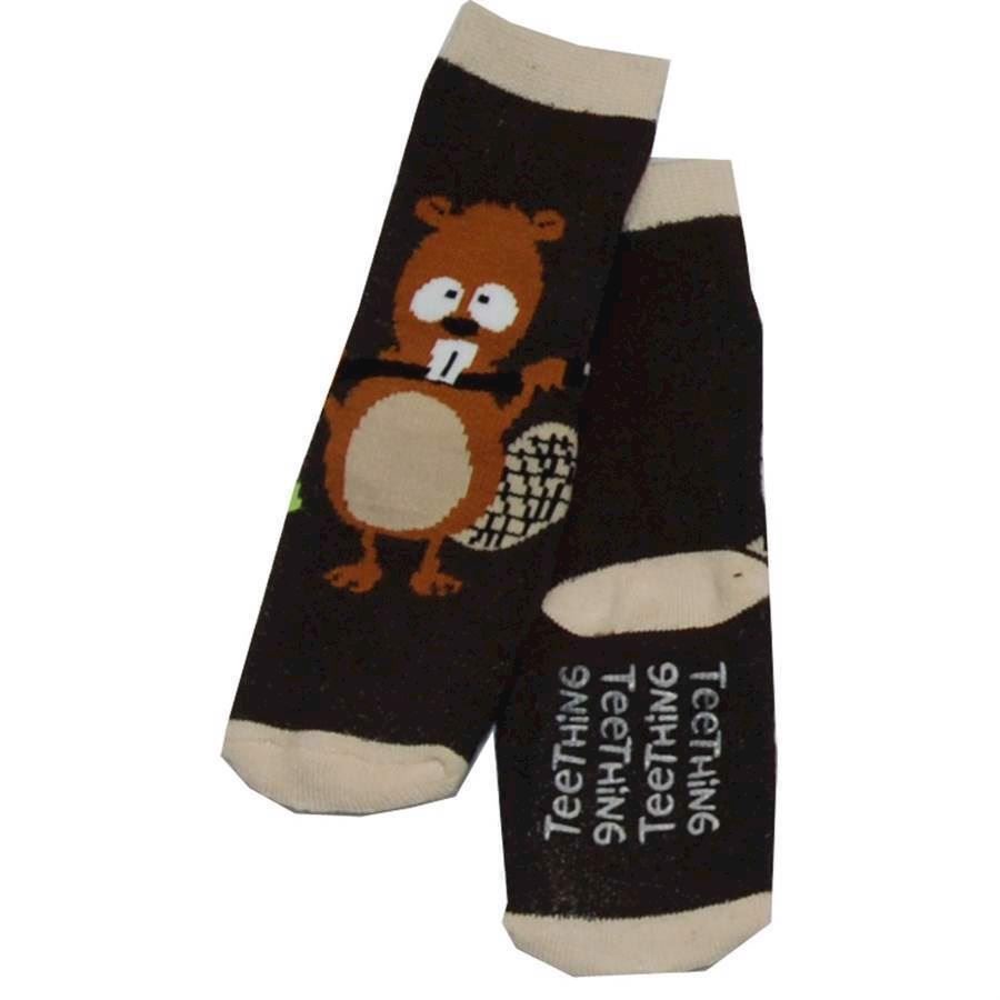 LazyOne Boys Teething Infant Socks