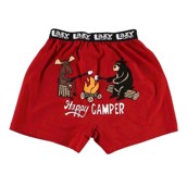 LazyOne Happy Camper Boys Boxer Shorts