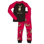 LazyOne Girls Trophy Child Kids PJ Set Long Sleeve