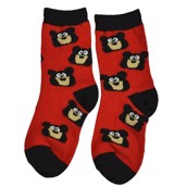 LazyOne Unisex Bear Bum Kids Socks