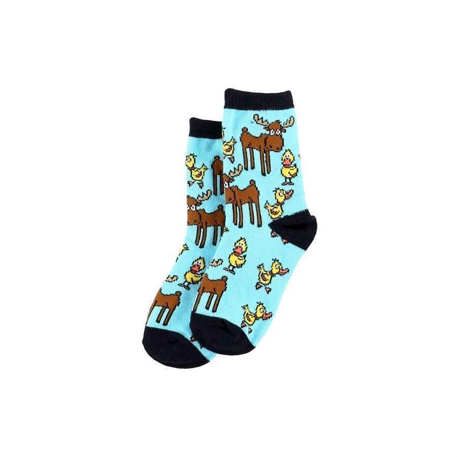 LazyOne Duck Duck Moose Boys Socks