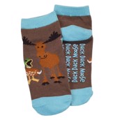 LazyOne Boys Duck Duck Moose Kids Socks