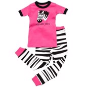 LazyOne Girls Catching Zzzz's Kids PJ Set Short Sleeve