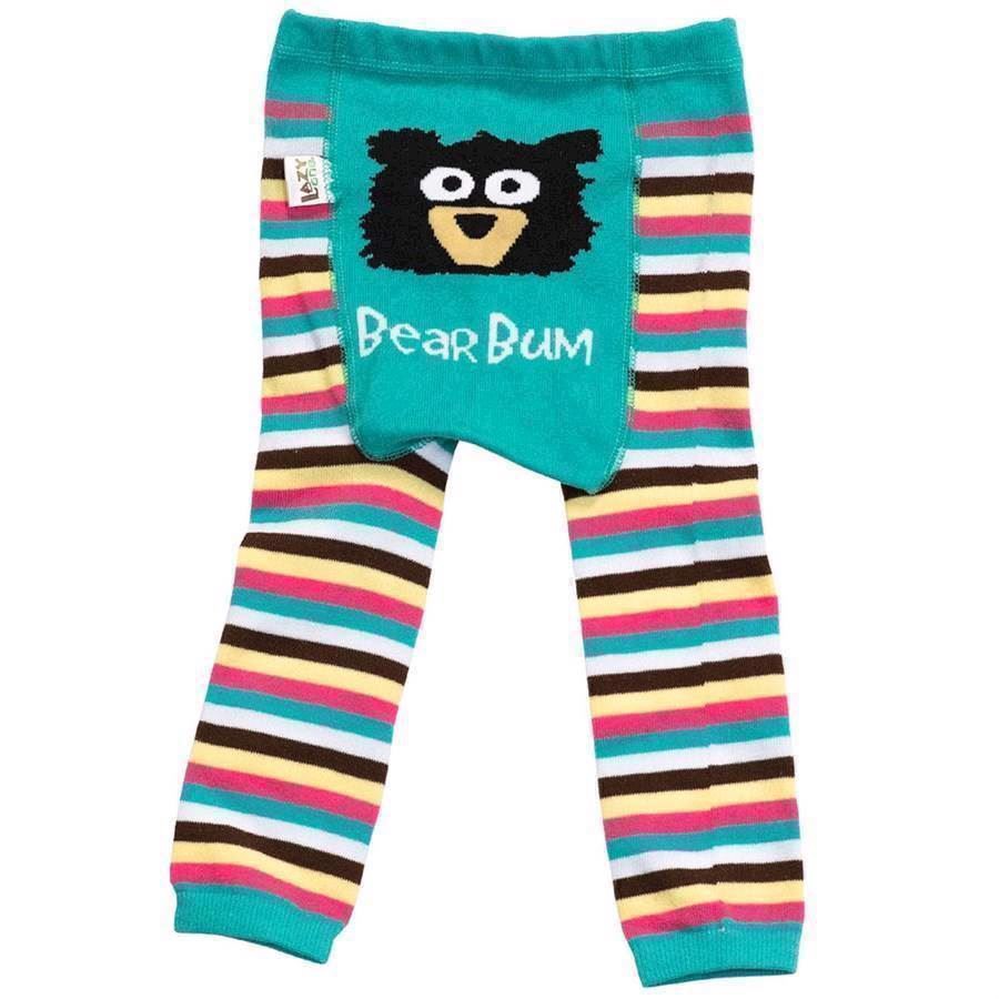 LazyOne Unisex Bear Bum Toddler Leggings