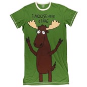 LazyOne Womens I Moose Have A Hug Nightshirt